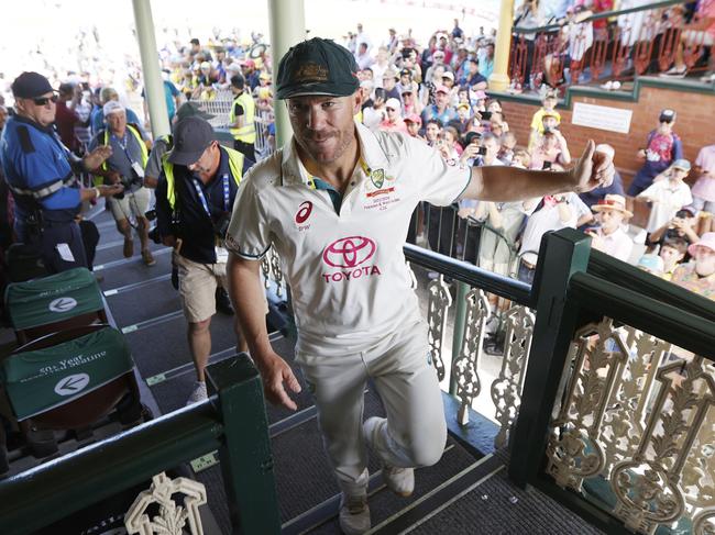 David Warner has played his final Test. Picture: Darrian Traynor/Getty Images