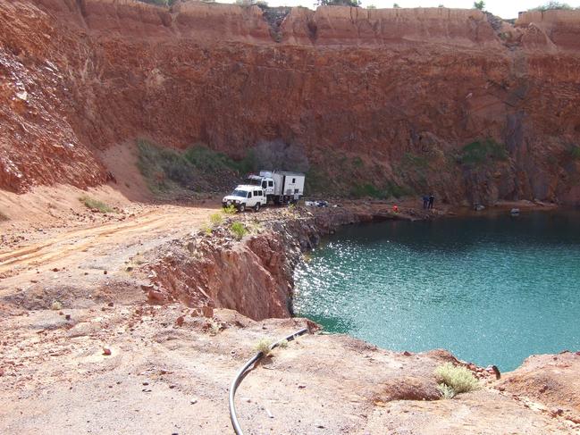 The Poona mine at Moonta where David Fletchers body was dumped. Picture: Supplied