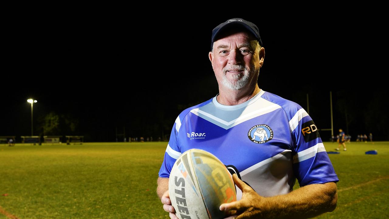 Beerwah Rugby League coach Brett Hill. Picture: Patrick Woods.