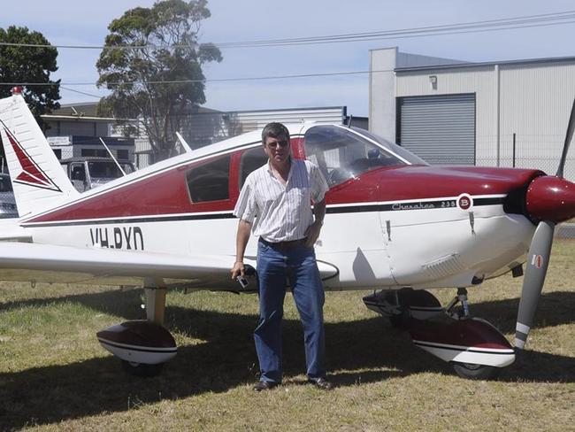 Plane crash victim Ian Chamberlain.