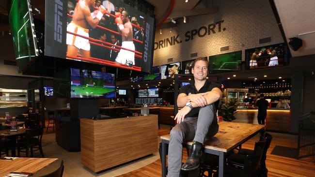  The Sporting Globe chief executive James Sinclair is excited to open a new venue in Knox. 