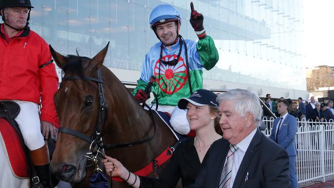 Dean Yendall produced a cool ride on Scales Of Justice in the Memsie Stakes. Picture: Getty Images