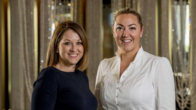 Destination Gold Coast Consortium director Jaime Cali and The Star Gold Coast chief operating officer Jessica Mellor are the kind of high achievers the Harvey Norman Women of the Year awards aim to recognise. Picture: Jerad Williams