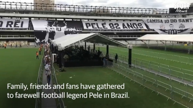 Football legend Pele farewelled in Brazil