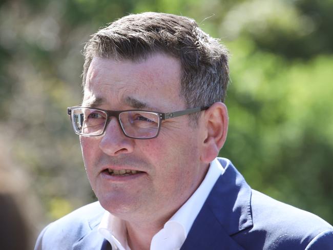 Premier Daniel Andrews resigns. Tuesday, September 26, 2023. Picture: David Crosling