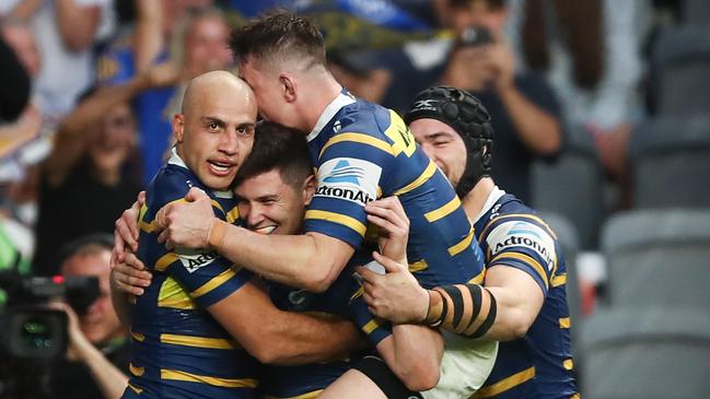 The Eels will be full of confidence after their big win over the Broncos. Picture: AAP