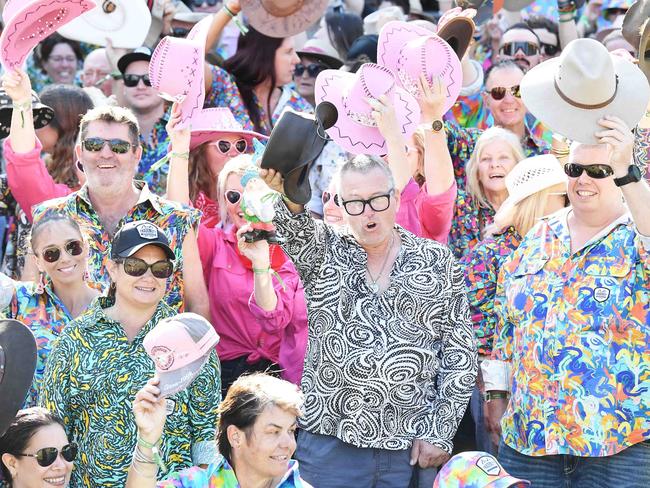 The Trademutt Funky Shirt Friday at Gympie Music Muster. Picture: Patrick Woods.