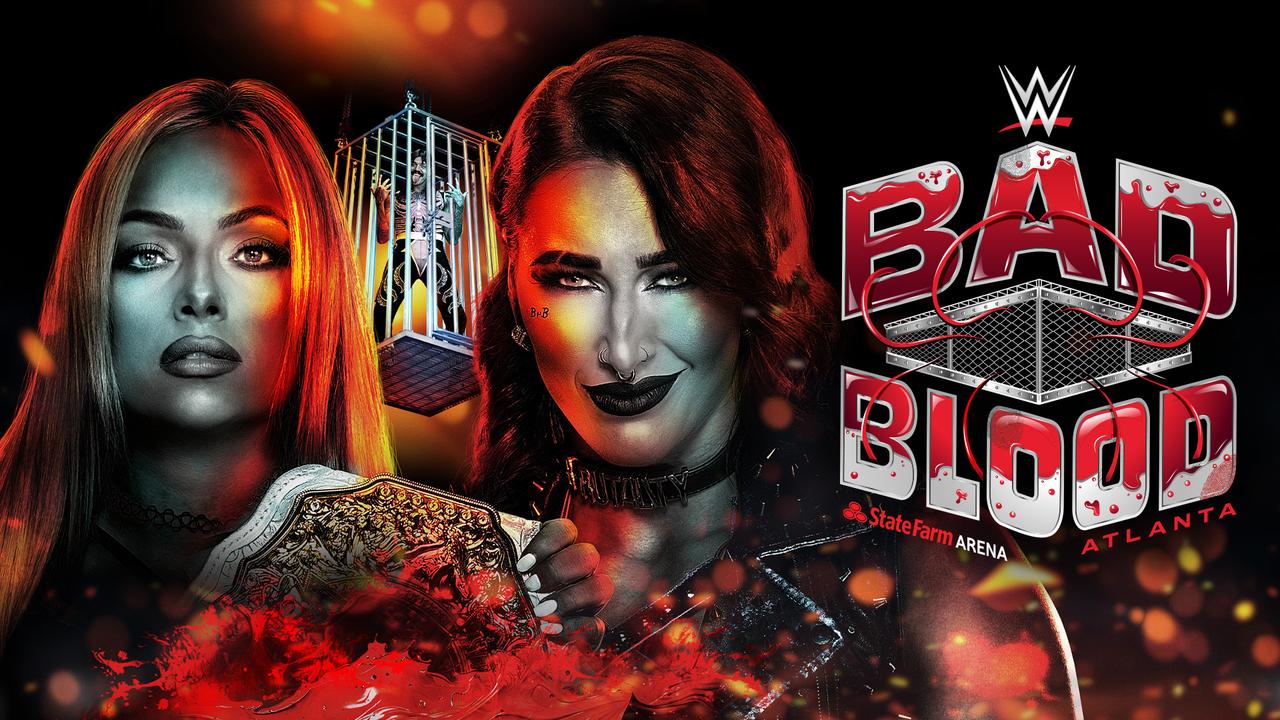 Rhea Ripley is in action at Bad Blood.