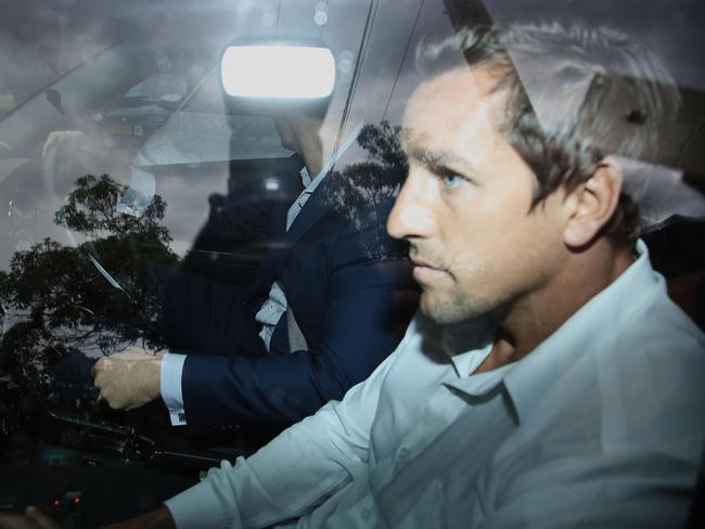 29/1/16 Mitchell Pearce speaking for the first time after Australia day incident in Surry Hills. Adam Yip/Daily Telegraph