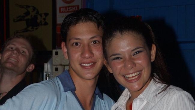 Tristan Chun Tie & Edith Werbel at Flinders Street Station Nightclub Picture: Bryan Lynch ad296026