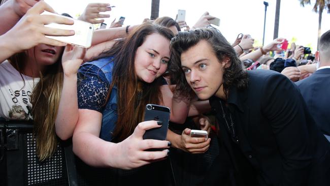 Styles has maintained a love affair with Australian fans since his One Direction days. Picture: NCA