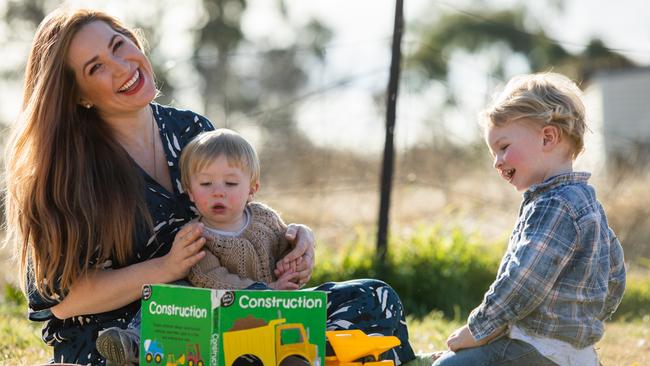 Vikki Campion says a working mother pulls her weight in the workforce and at home. Picture: Simon Scott