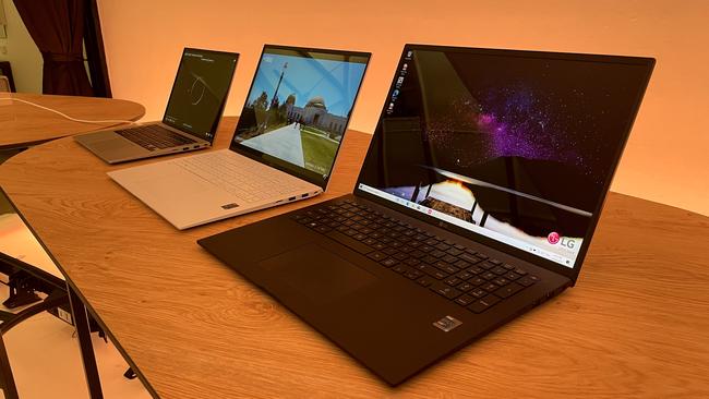 14, 16, and 17-inch LG Gram laptops