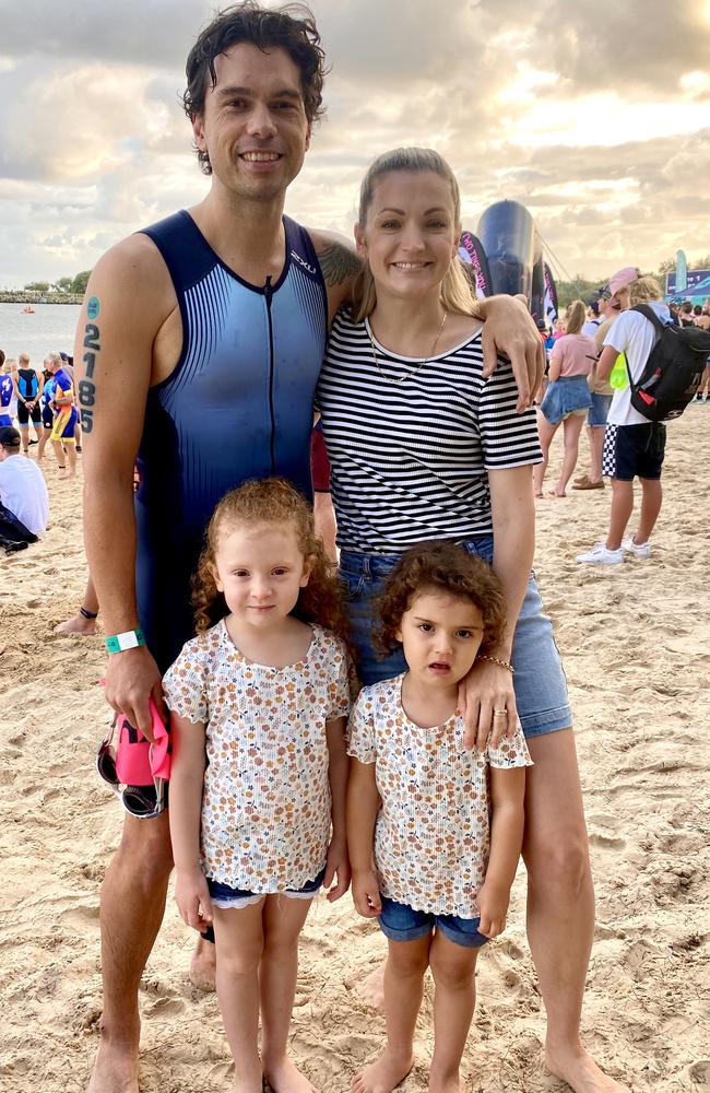 Hoani, Courtney, Indiana and Penelope Barker. Picture – supplied.