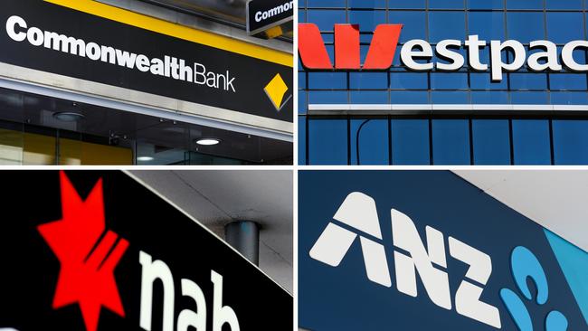 The big four banks weighed on the benchmark, led lower by CBA shares which shed 1.5 per cent of their value. Picture: Newswire