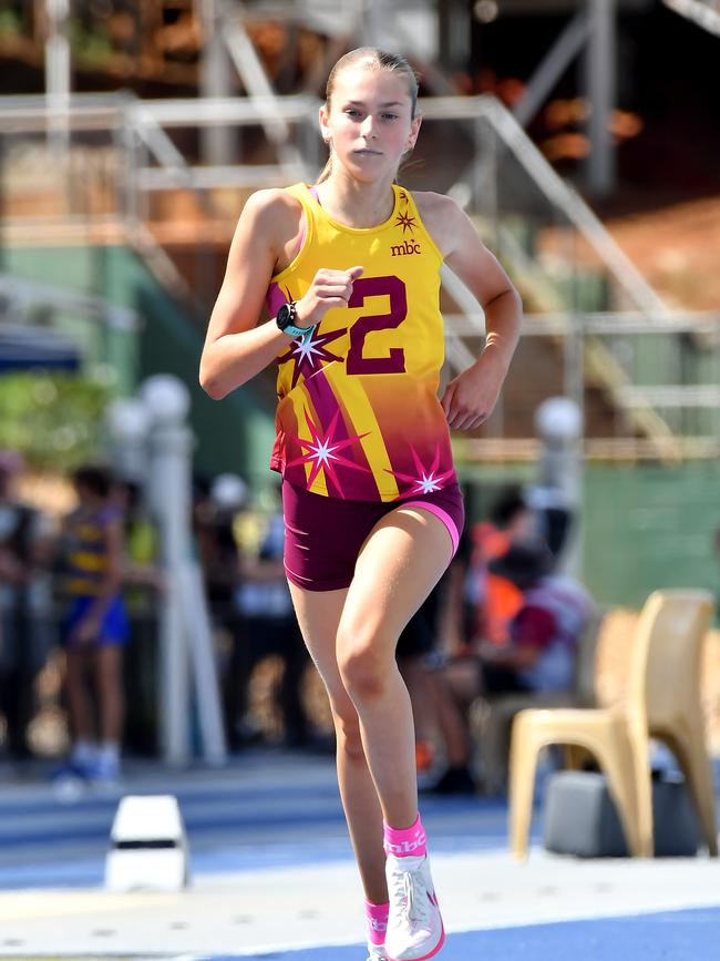 The Queensland All Schools track and field championships at QSAC. Saturday November 2, 2024. Picture, John Gass