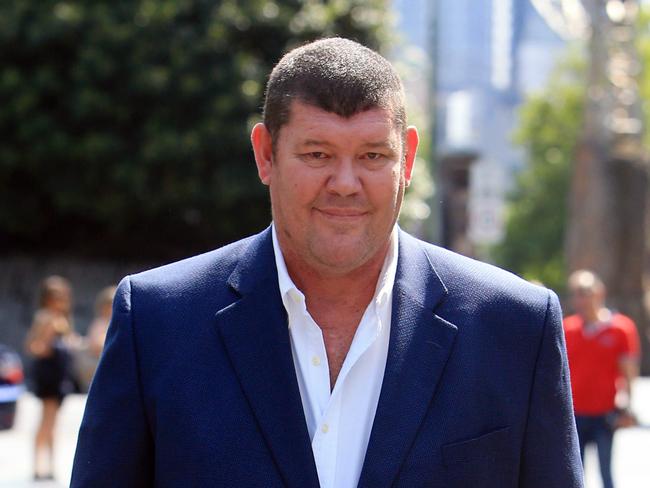 09/01/20 Crown resorts owner James Packer in Melbourne. Aaron Francis/The Australian