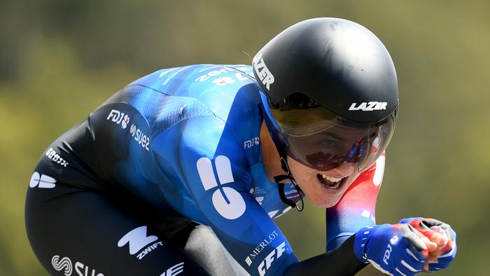 Grace Brown has almost certainly booked her spot on the Australian Olympic team for the women’s time trial. Picture: Mark Wilson. Picture: Josh Chadwick