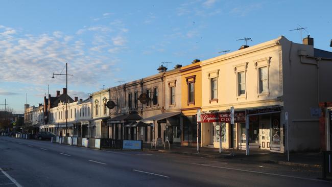 The streets of Williamstown — usually bustling with cafe and restaurants customers — remain quiet as Victoria’s lockdown continues. px NCA NewsWire / David Crosling