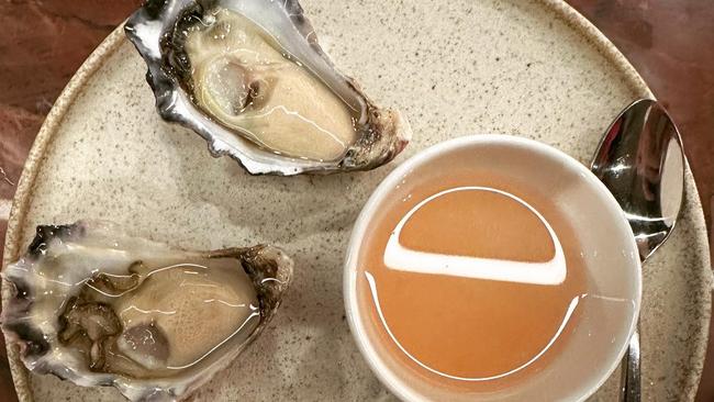 Succulent oysters at Restaurant Ka. Picture: Supplied