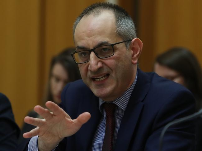 Department of Home Affairs Secretary Michael Pezzullo. Picture Kym Smith