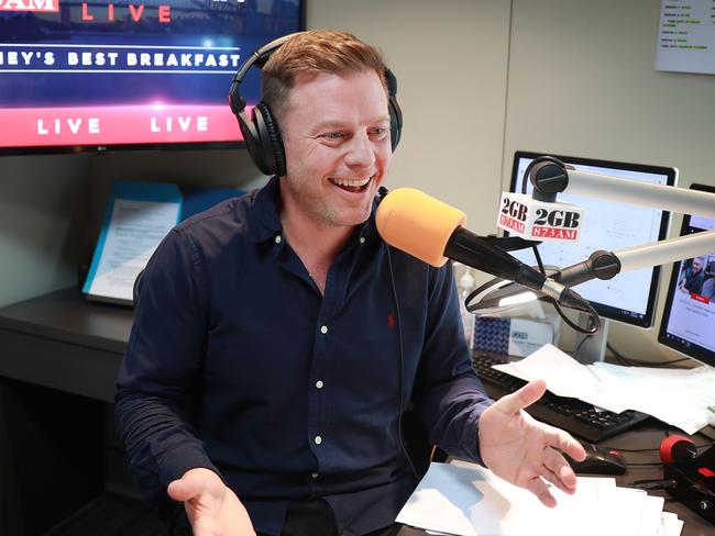 2GB radio host Ben Fordham’s cheeky gift is now at the bottom of Sydney Harbour.