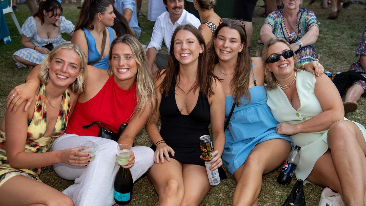 Thousands of people descended at the 2024 Darwin Cup Carnival, Fannie Bay. Picture: Pema Tamang Pakhrin