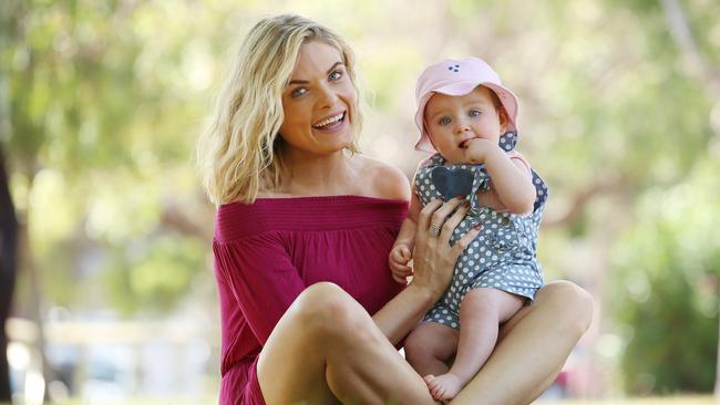 Erin Molan’s worst troll said he hoped she died and that her beloved daughter would be stillborn. Picture: Sam Ruttyn