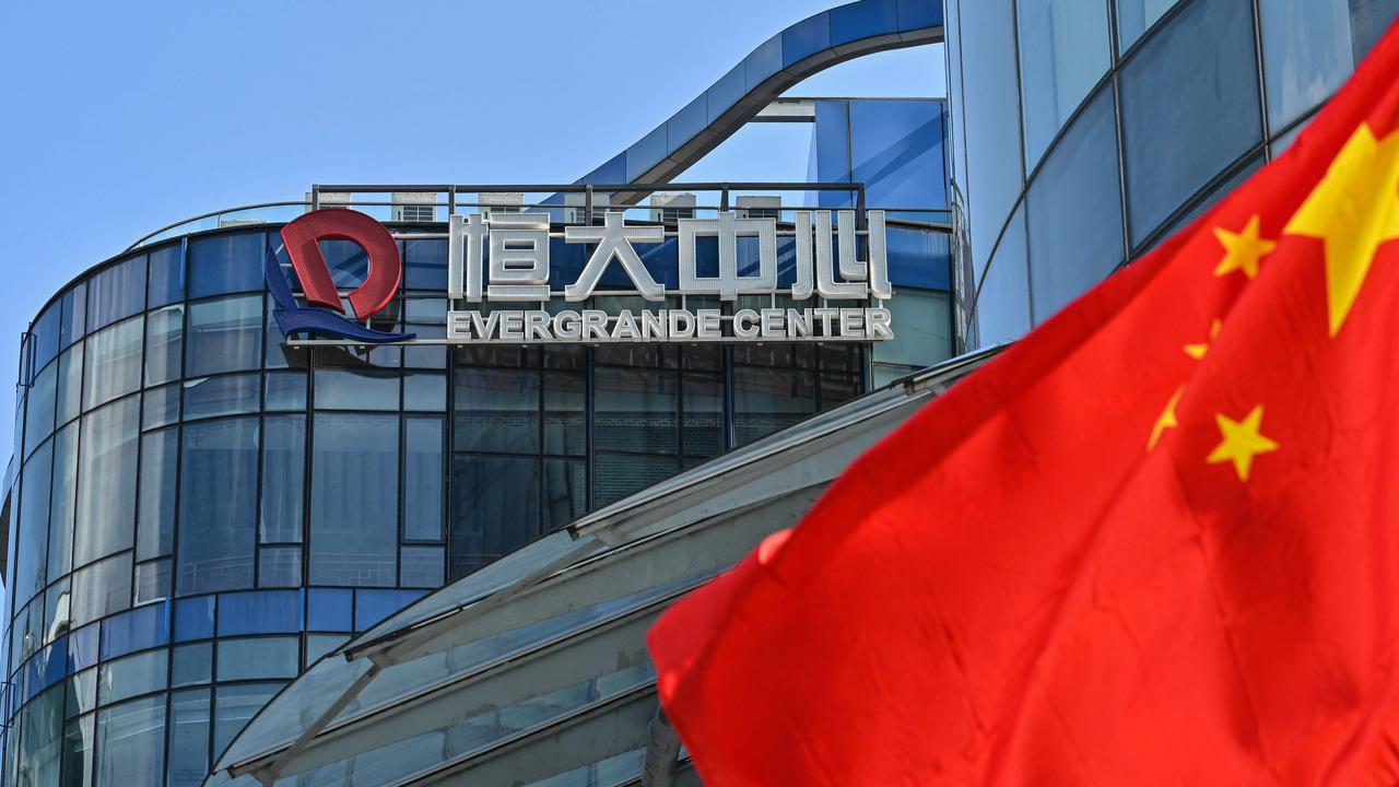 The Chinese government is refusing to bail out Evergrande. Picture: RETAMAL / AFP.