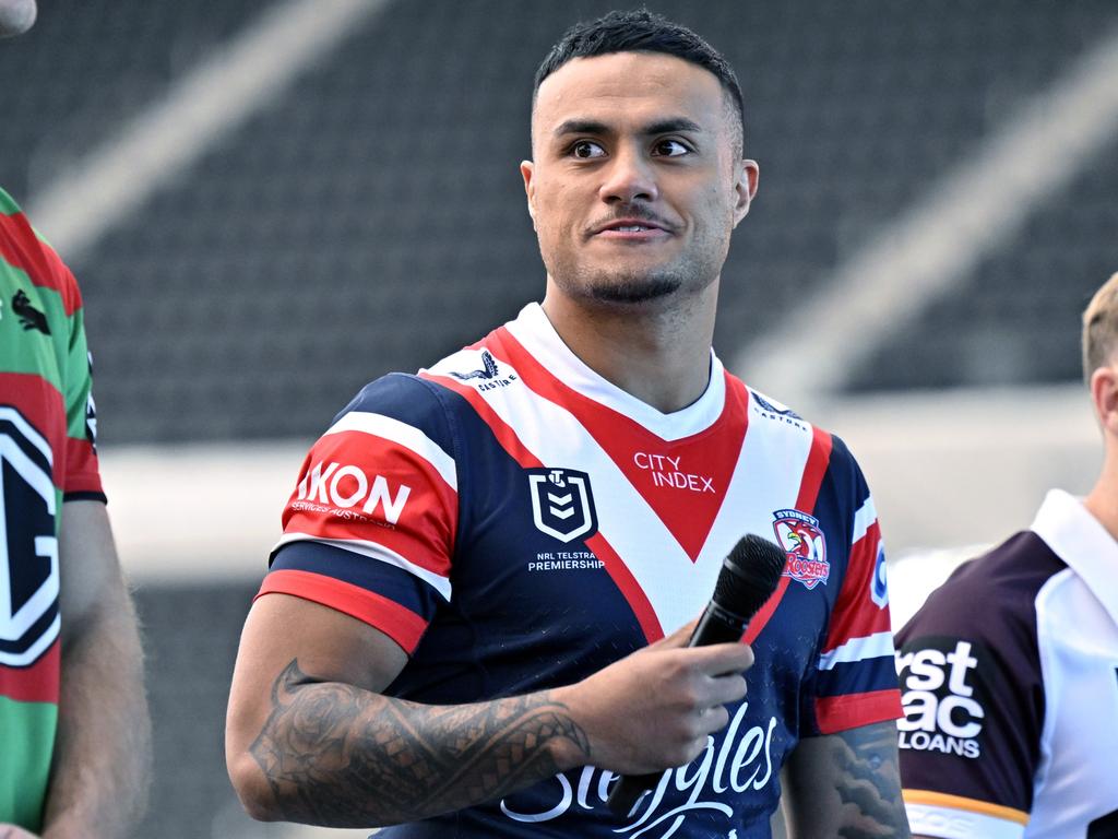 Former Panther Spencer Leniu is now a Rooster. Picture: Getty Images for NRL