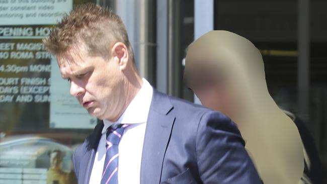 Mr Cuskelly said he had only recently received the police’s affidavit objecting to his client’s bail. Picture: NewsWire / Glenn Campbell