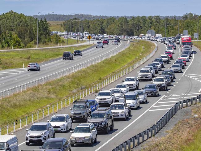 Major growth corridors along the Bruce and M1 Highways will benefit from extensive works and upgrades. Picture: Richard Walker