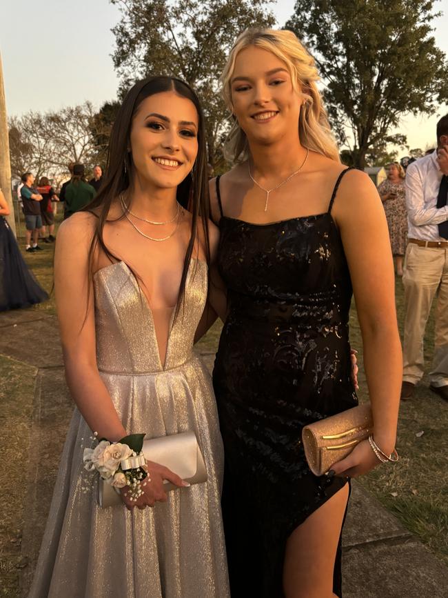 The students from Nanango State School celebrate their formal.