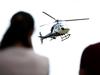 Police chopper and dogs back up train station arrest