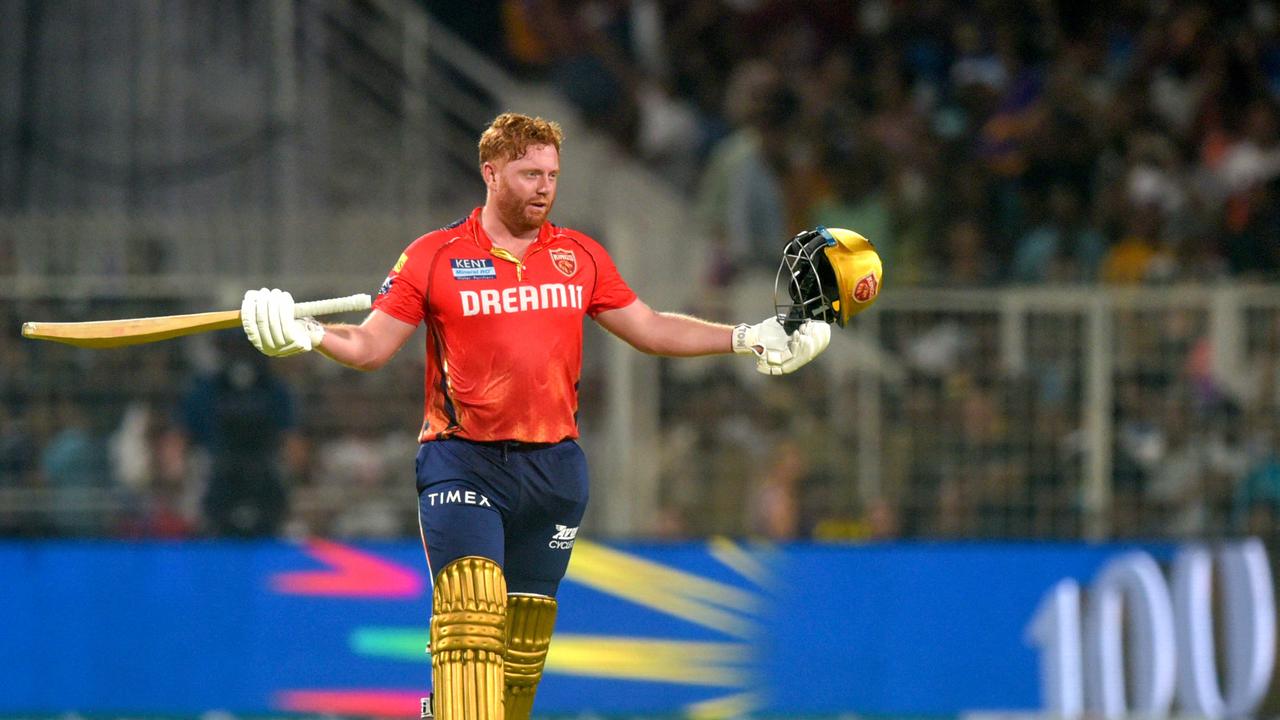 Jonny Bairstow went ballistic in historic IPL scenes. (Photo by AFP)