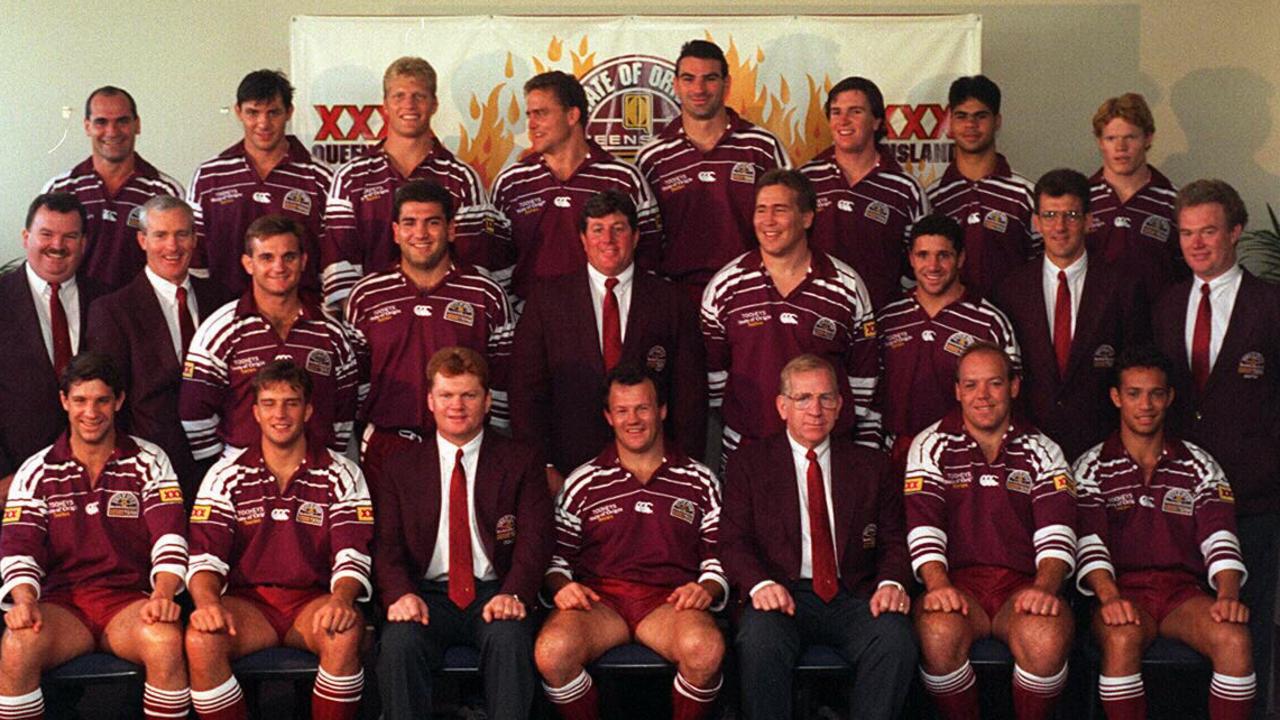 The 1995 Queensland Origin Team.