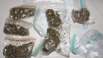 Items allegedly seized by police in raids across the Rockhampton region.