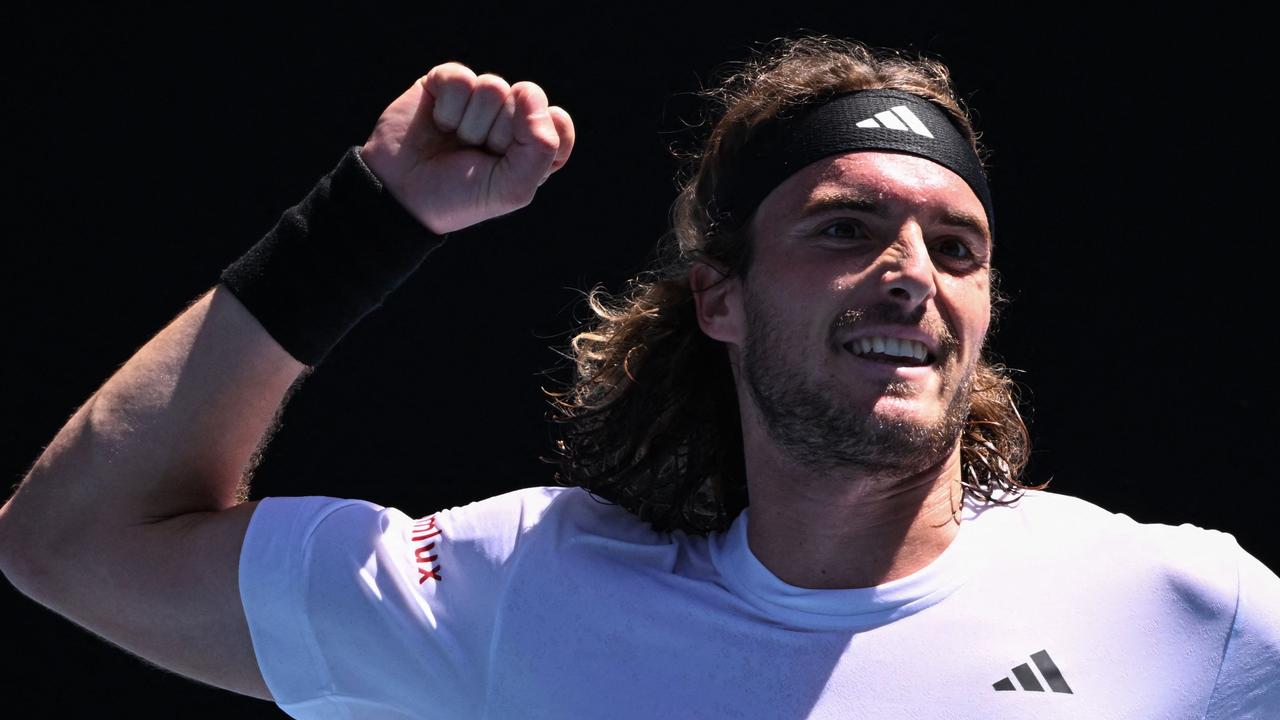 Stefanos Tsitsipas is in fine form. (Photo by WILLIAM WEST / AFP)