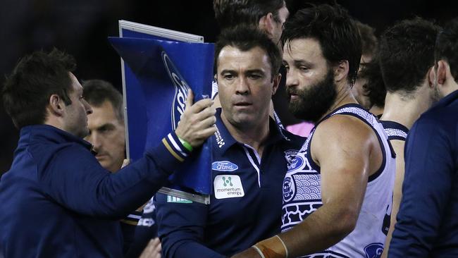 Geelong coach Chris Scott. Picture: Colleen Petch