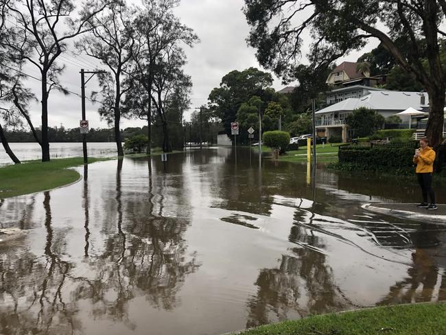 Narrabeen was ordered to evacuate from around Narrabeen Lagoon on March 8 2022. Picture: Jim O'Rourke