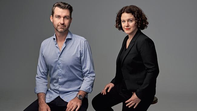 Chris Howlett and Adele Schonhardt, co-directors, Australian Digital Concert Hall. Picture: Josh Robenstone