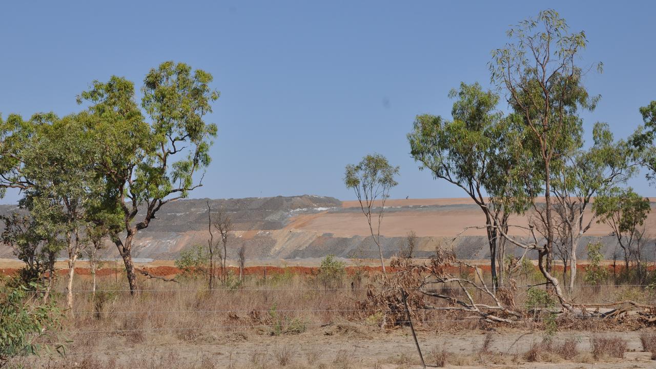 The view of the McArthur River Mine from the Carpentaria Hwy