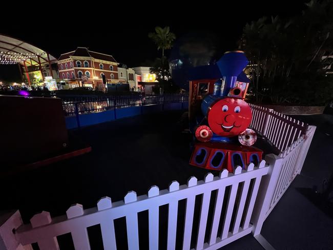 A picture of the ride with a fence subsequently installed by Dreamworld, according to Josh.