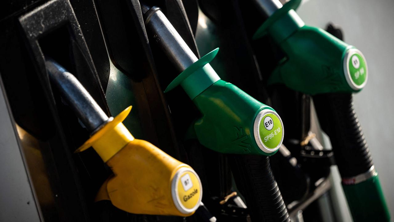 A surge in petrol prices has led to accelerating inflation, posing a challenge for the Reserve Bank. Picture: AFP<br/>