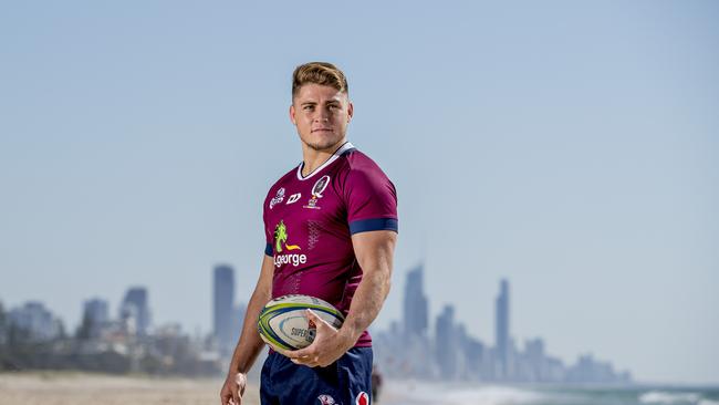 Gold Coast Rugby Union player James O’Connor is returning to Queensland to be close to family on the Gold Coast after recently signing with the St.George Queensland Reds. After a rocky few years he is returning to his roots to reinvent himself. Picture: Jerad Williams