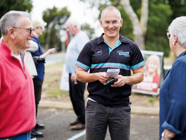 Left-wing diehards in Werribee can park a protest vote with anyone other than Labor such as Independent candidate Paul Hopper. Picture: The Australian