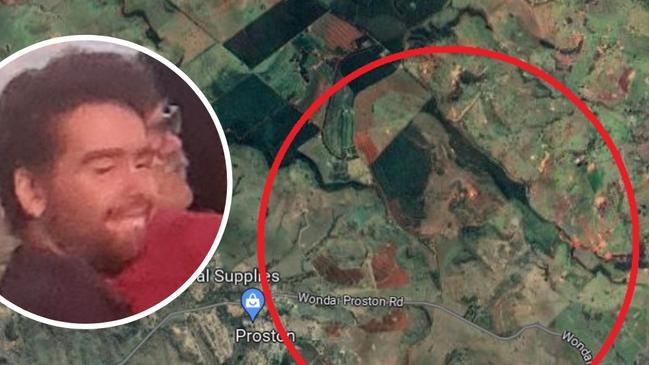 Search parties have been scouring an area of more than 300ha in their search for Luke Fergusson, with the search area expanding west Thursday. it is expected to grow to the north Friday if Luke is not found, his mother Susanne Bedey said.