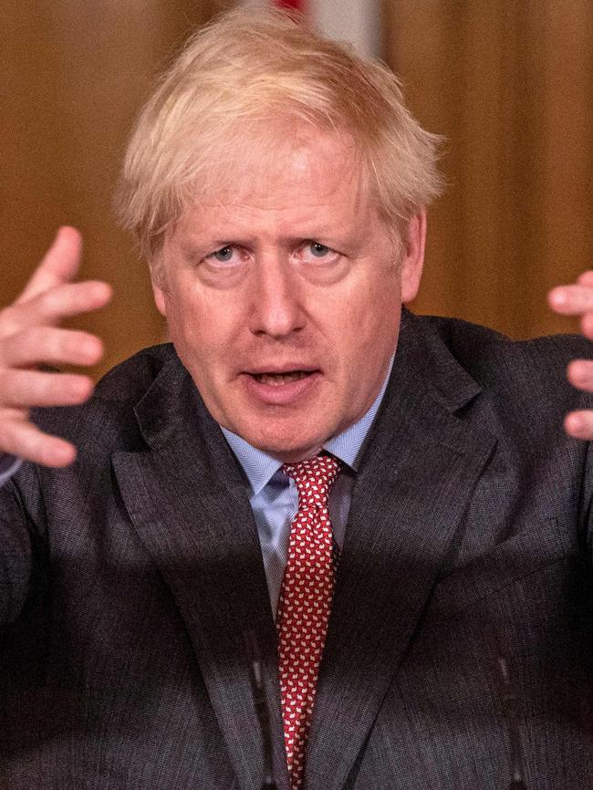 British Prime Minister Boris Johnson. Picture: AFP