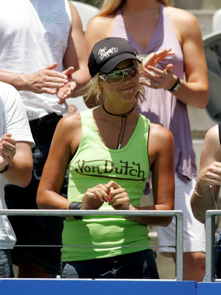 She was the Queen of court side fashion.