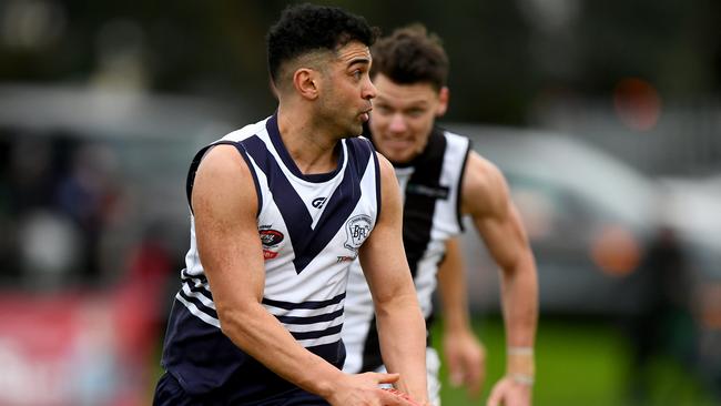 Daniel Younan in action for Bundoora. Picture: Josh Chadwick